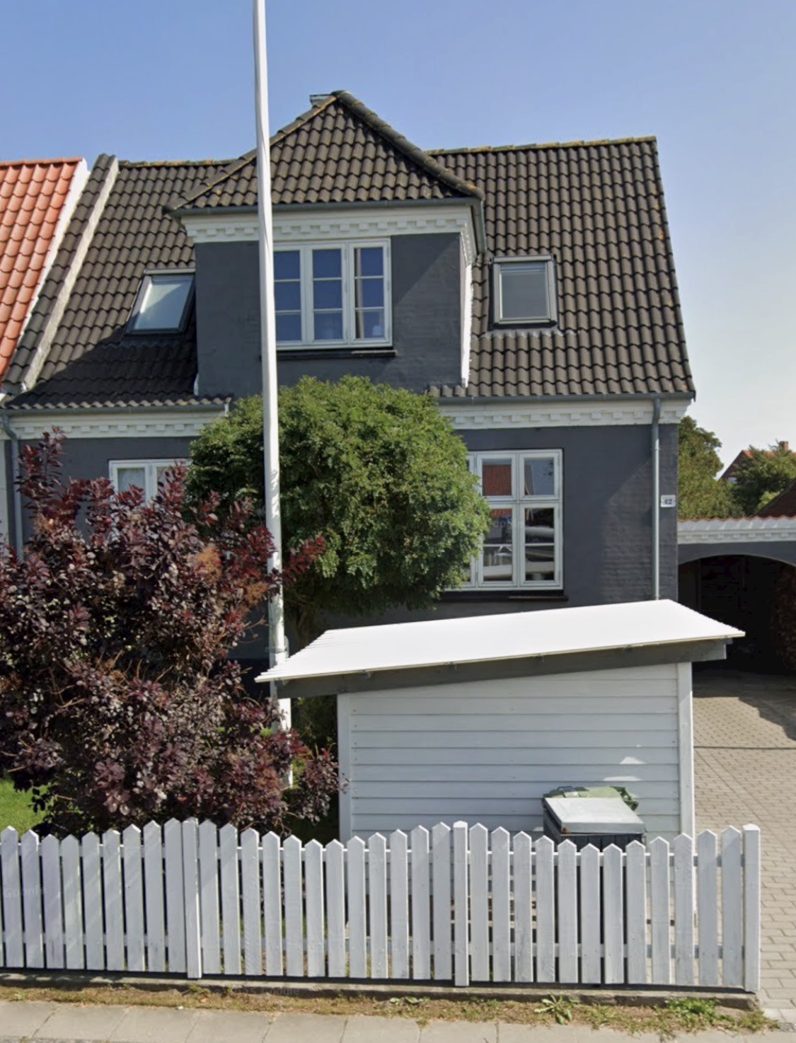 Haslevejs Perle – huset set udefra